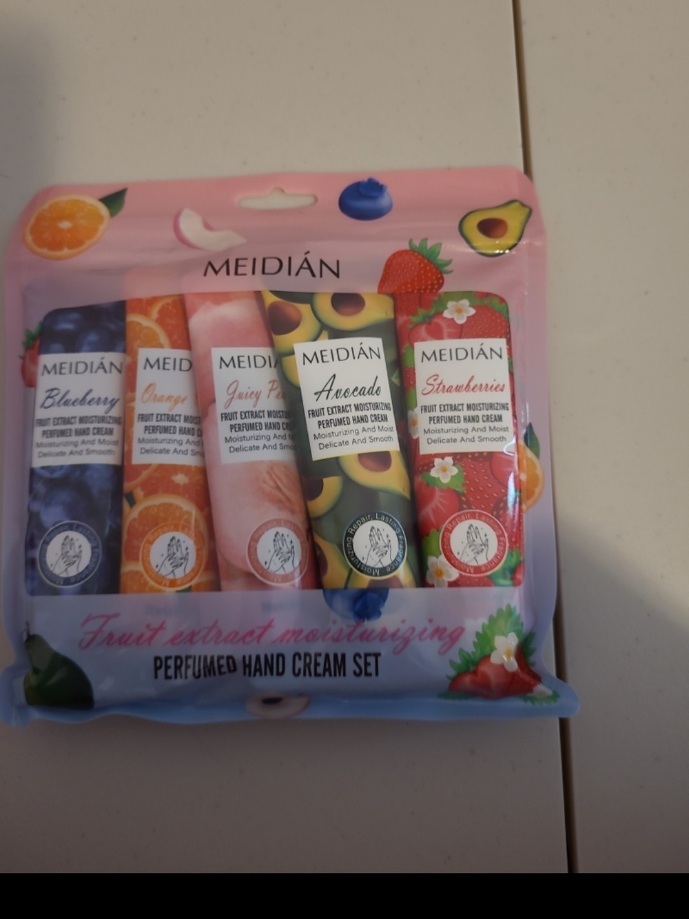MEIDÍAN Fruit Extract Moisturizing Perfumed Hand Cream Set - Multicolor